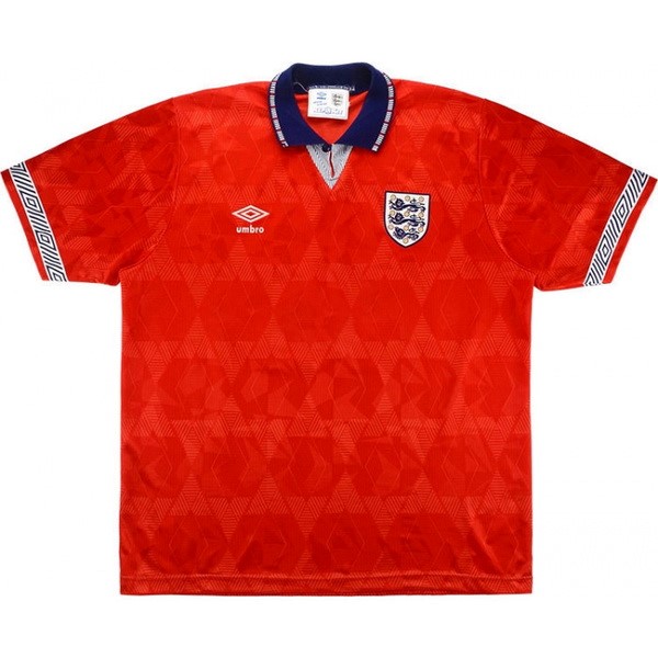 Tailandia Camiseta Inglaterra Segunda equipo Retro 1990 Rojo